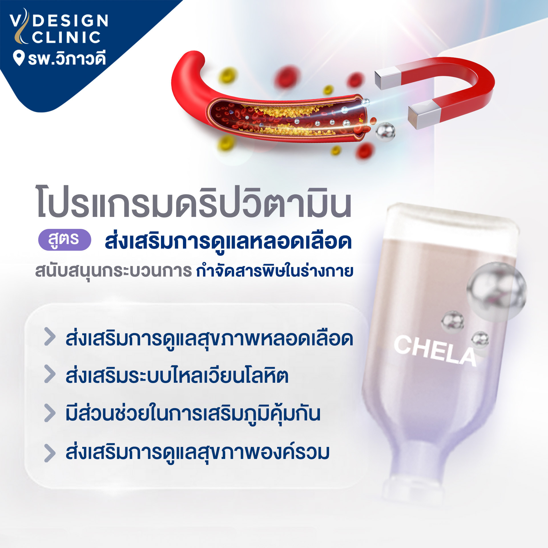 โปรแกรมดริปวิตามิน ขับสารพิษ